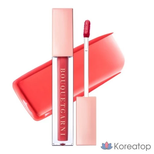 Тинт для губ Bouquet Garni Glam Dew, оттенок Coral Crush, 3,5 г, 1 шт.