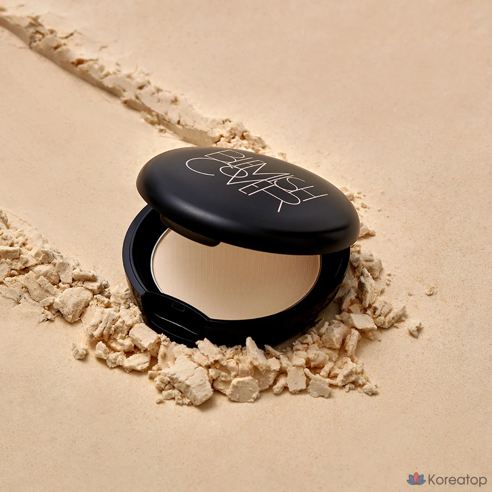 Тональный крем HANSKIN Blemish Cover Blur Pact, 9 г, яркий, 1 шт., фото 2