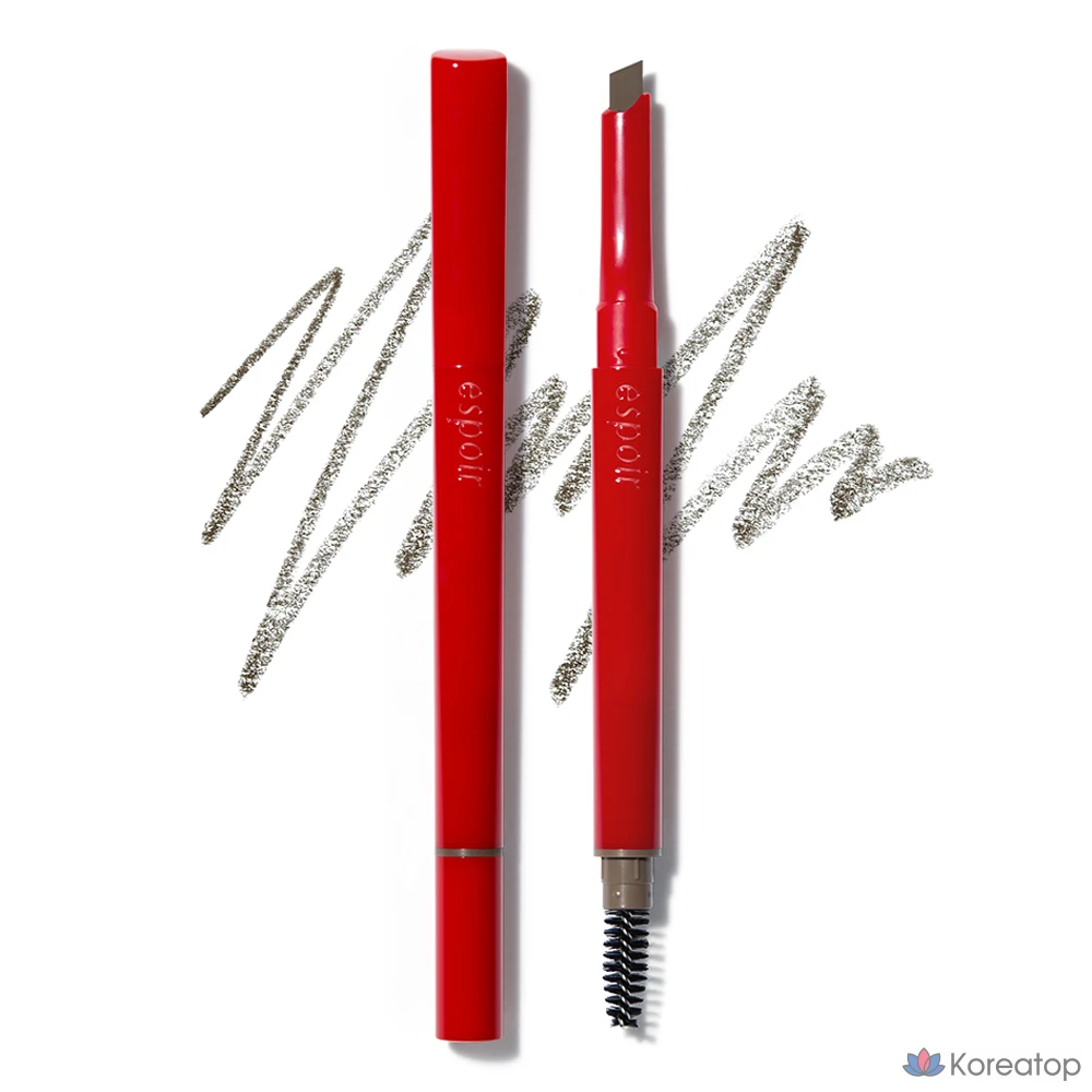 Карандаш для бровей Espoir The Brow Easy Shaping Auto Pencil 0,2 г, № 3, нейтрально-коричневый, 1 шт.