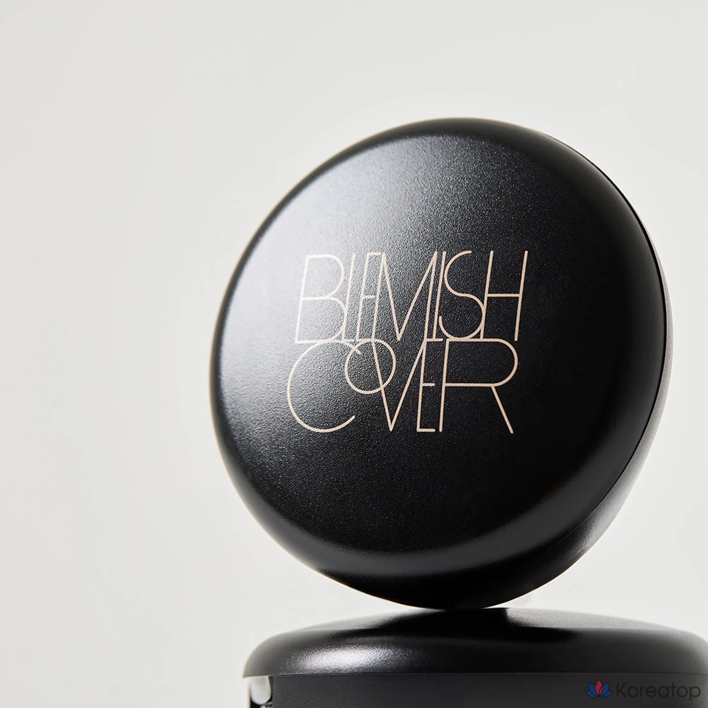 Тональный крем HANSKIN Blemish Cover Blur Pact, 9 г, яркий, 1 шт., фото 3