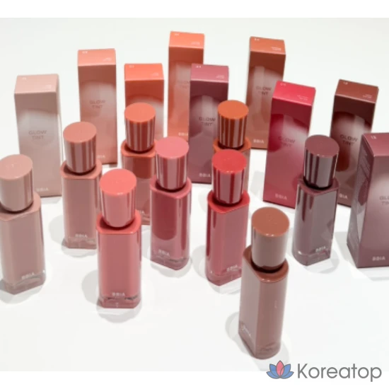 BBIA Tint Glow Watercolor Water-Ink Adhesive Moisture Glow Vivid Long-Lasting Lip Makeup, 00 Rosy Bottle, 1 шт.