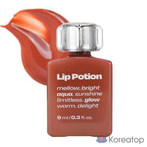 Помада ALTERNATIVE STEREO Lip Potion Aqua Glow Candilicious Lip Tint, оттенок 09 Coco Milk, 1 шт.