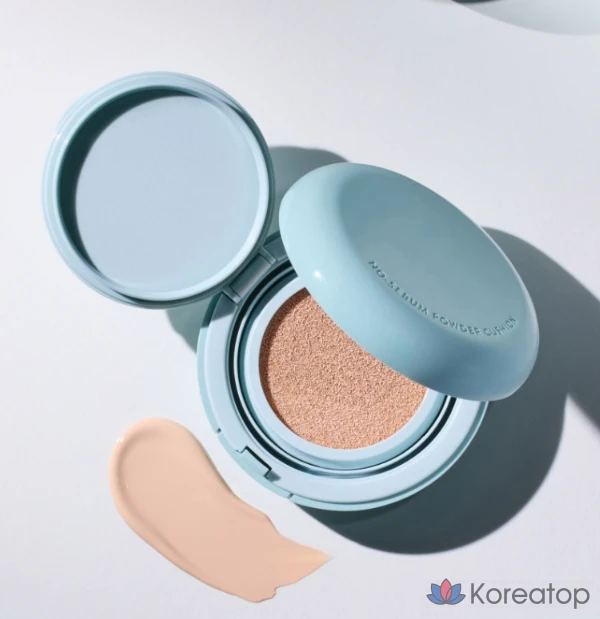 Сменный блок пудры-кушона Innisfree New No-Sebum Powder Cushion Refill SPF35 PA++ 14 г, 21C Rose Vanilla, 1 шт., фото 3