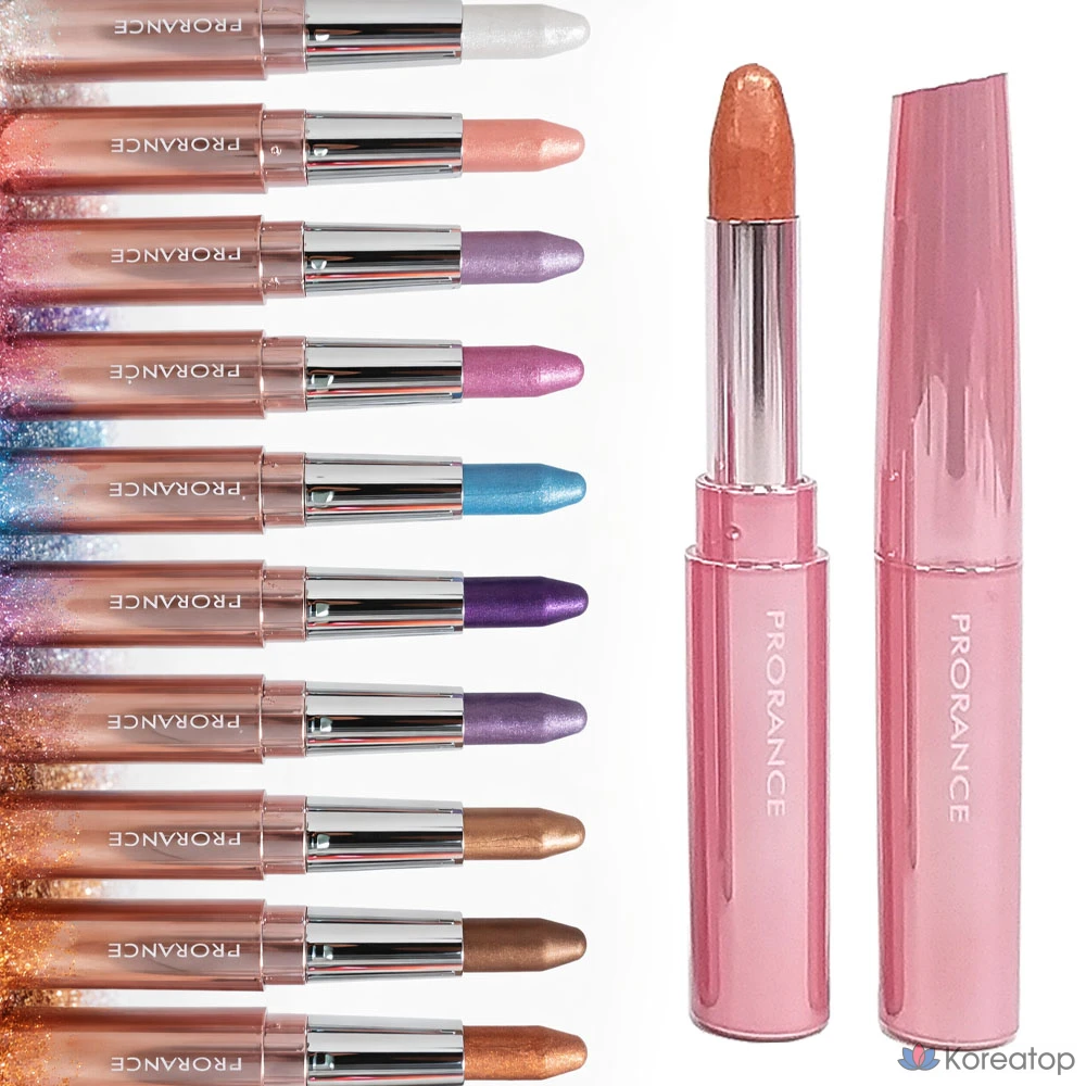 Тени-карандаш Prorance Shine Stick Shadow, № 07 Wonder Purple, 1 шт., фото 2