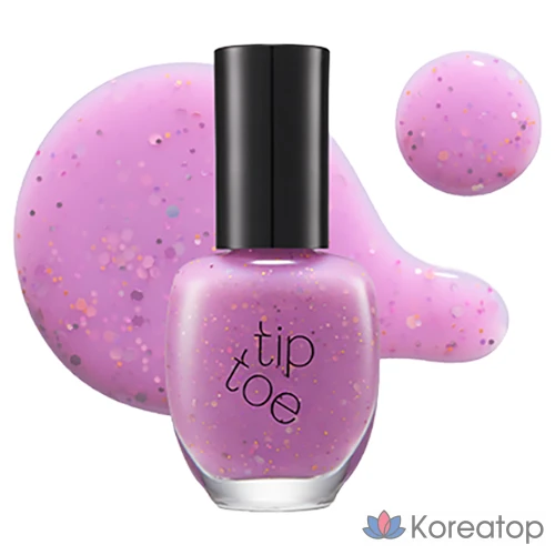 Лак для ногтей Tip Toe Geocosso, 512 Черничный смузи, 10 мл, 1 шт.