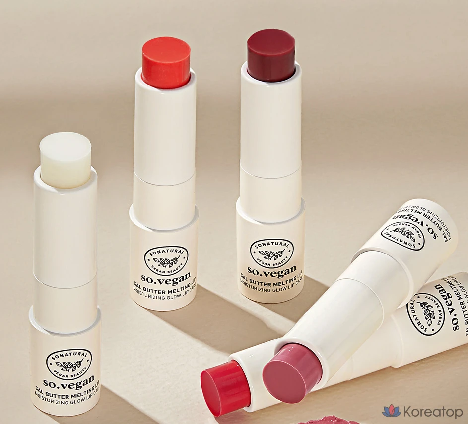 Бальзам для губ So Natural Sal Butter Melting Lip Balm, 01 прозрачный, 3,8 г, 1 шт., фото 9