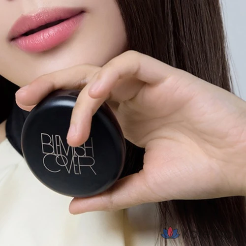 Тональный крем HANSKIN Blemish Cover Blur Pact, 9 г, яркий, 1 шт., фото 7