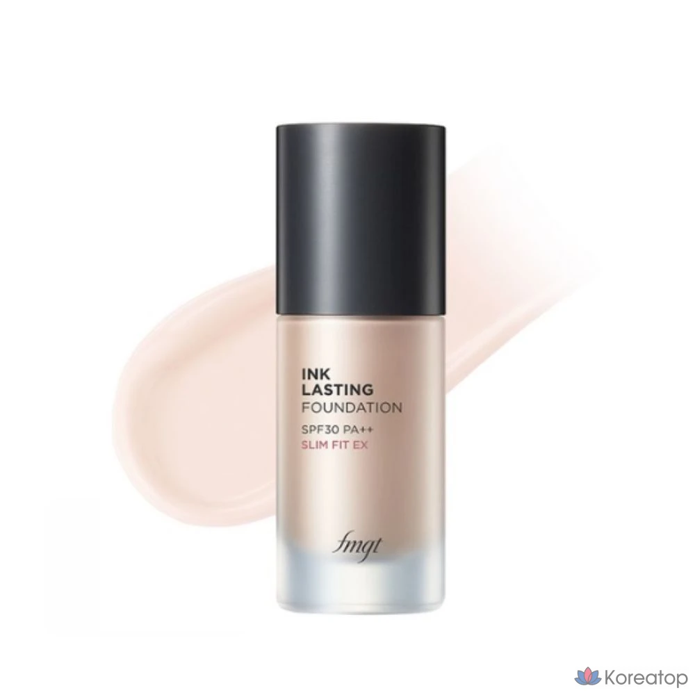 Тональный крем The Face Shop Ink Lasting Foundation Slim Fit, 30 мл, 1 шт., оттенок 103V Pure Beige