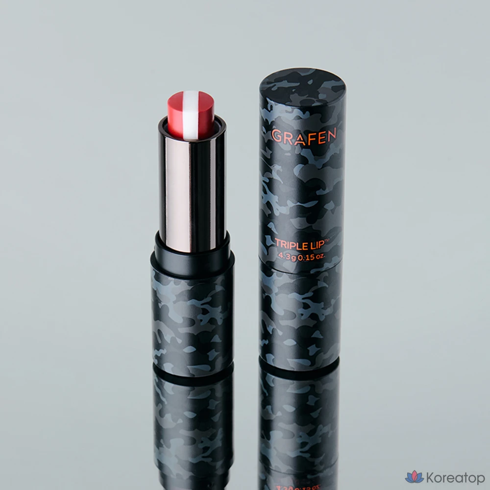 Мужской бальзам для губ GRAFEN Triple Lip, оттенок Handsome Lip, 1 шт., фото 5