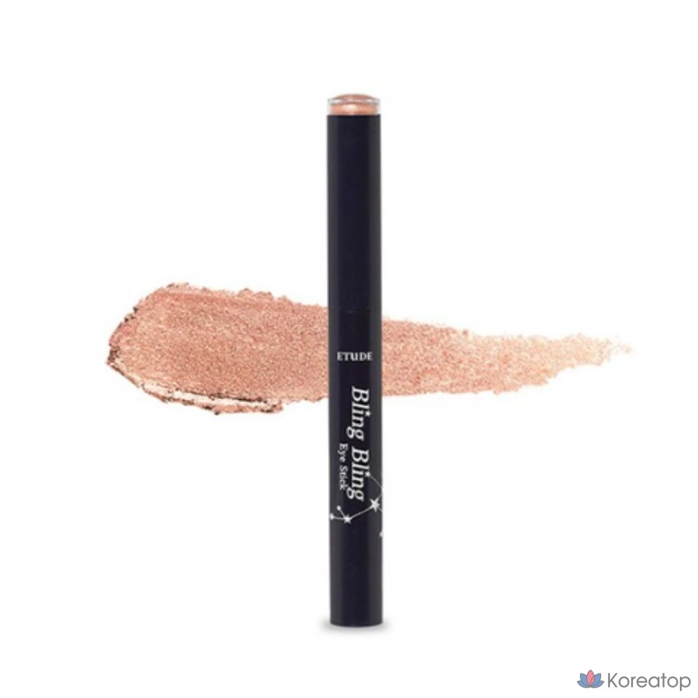 Тени-карандаш для век Etude House Bling Bling, 1,4 г, цвет Pink Starry Sky, 1 шт.