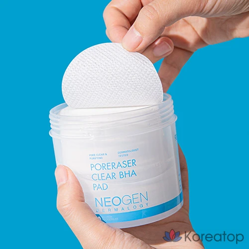 Очищающие подушечки для пор Neogen Dermalogie Pore Laser Clear BHA, 160 мл, 90 листов, 1 шт.