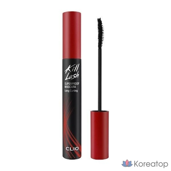 Тушь для ресниц Clio Kill Lash Superproof 7 г 511336, № 001, для длинных ресниц, 1 шт.