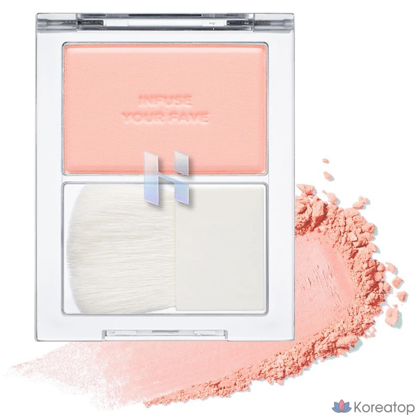 Holika Holika My Favorite Infusing Blush 5.5g, 08 Fudge, 1 шт.