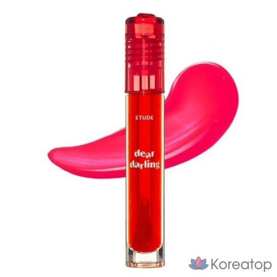 Etude House Dear Darling Water Gel Lip Tint, 4.5g, 01 Red, 1 шт.