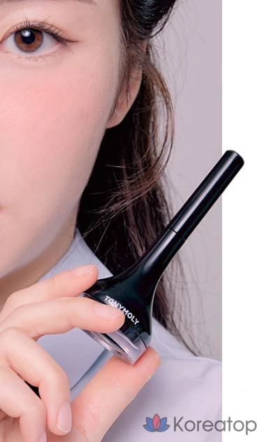 Гелевая подводка для глаз Tony Moly Back Gel Eyeliner с длинной кистью, № 2, коричневая, 1 шт., фото 2