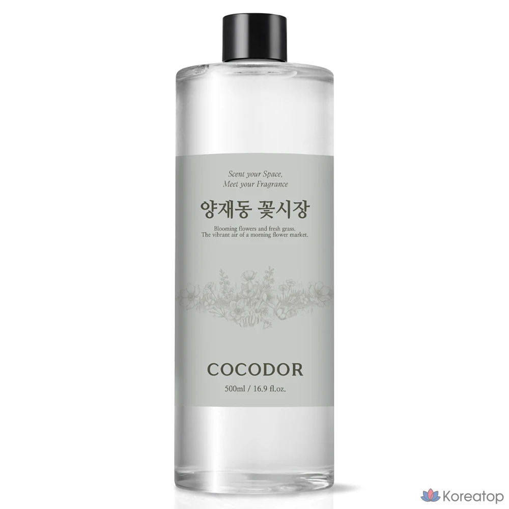 Диффузор-рефилл Cocodor Yangjae Flower Market, 500 мл, 1 шт.