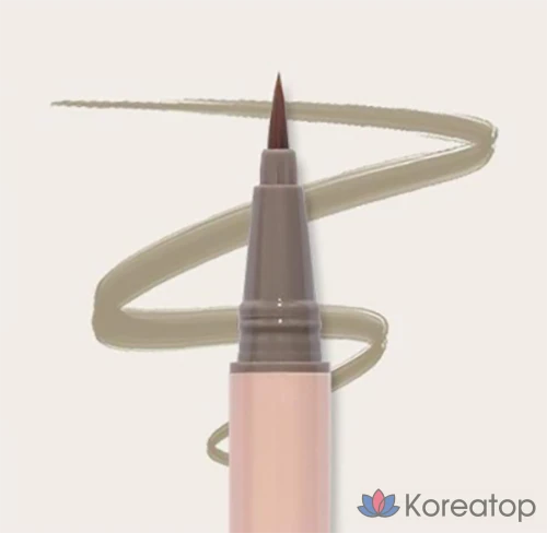 Подводка для глаз Lilybyred 9to9 Survival Natural Pen Liner, оттенок 03 Ash Top, 1 г, 1 шт., фото 2