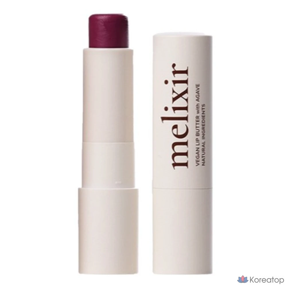 Бальзам для губ Melixir Lip Butter, оттенок Plum Wine Stain, 3.9 г, 1 шт.