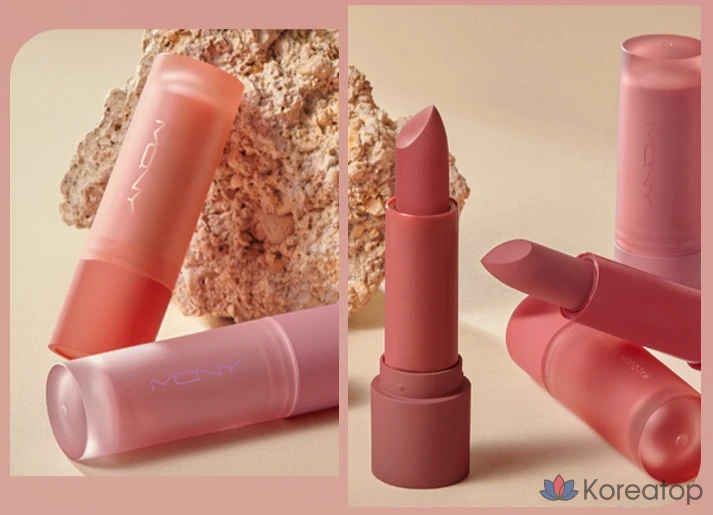 Матовая пудровая помада Mqny New York, 1 шт., оттенок 02 Steam Rose