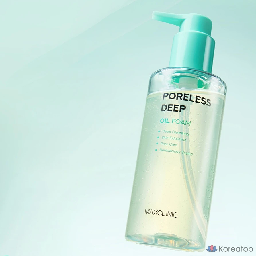 Пенка-масло для глубокого очищения кожи MAXCLINIC Poreless, 200 мл, 1 шт.