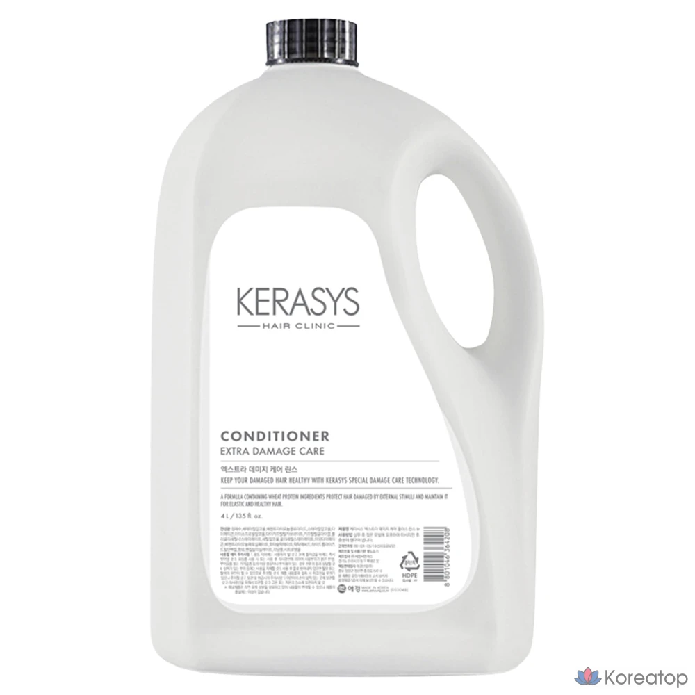 Ополаскиватель KeraSys Extra Damage Care, 4 л, 1 шт.