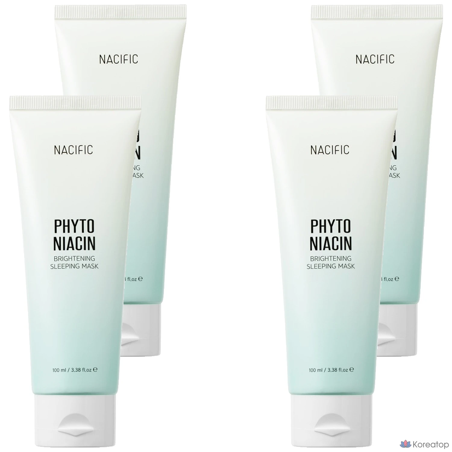 Осветляющая ночная маска для лица NACIFIC Phyto Niacin, 100 мл, 4 шт.