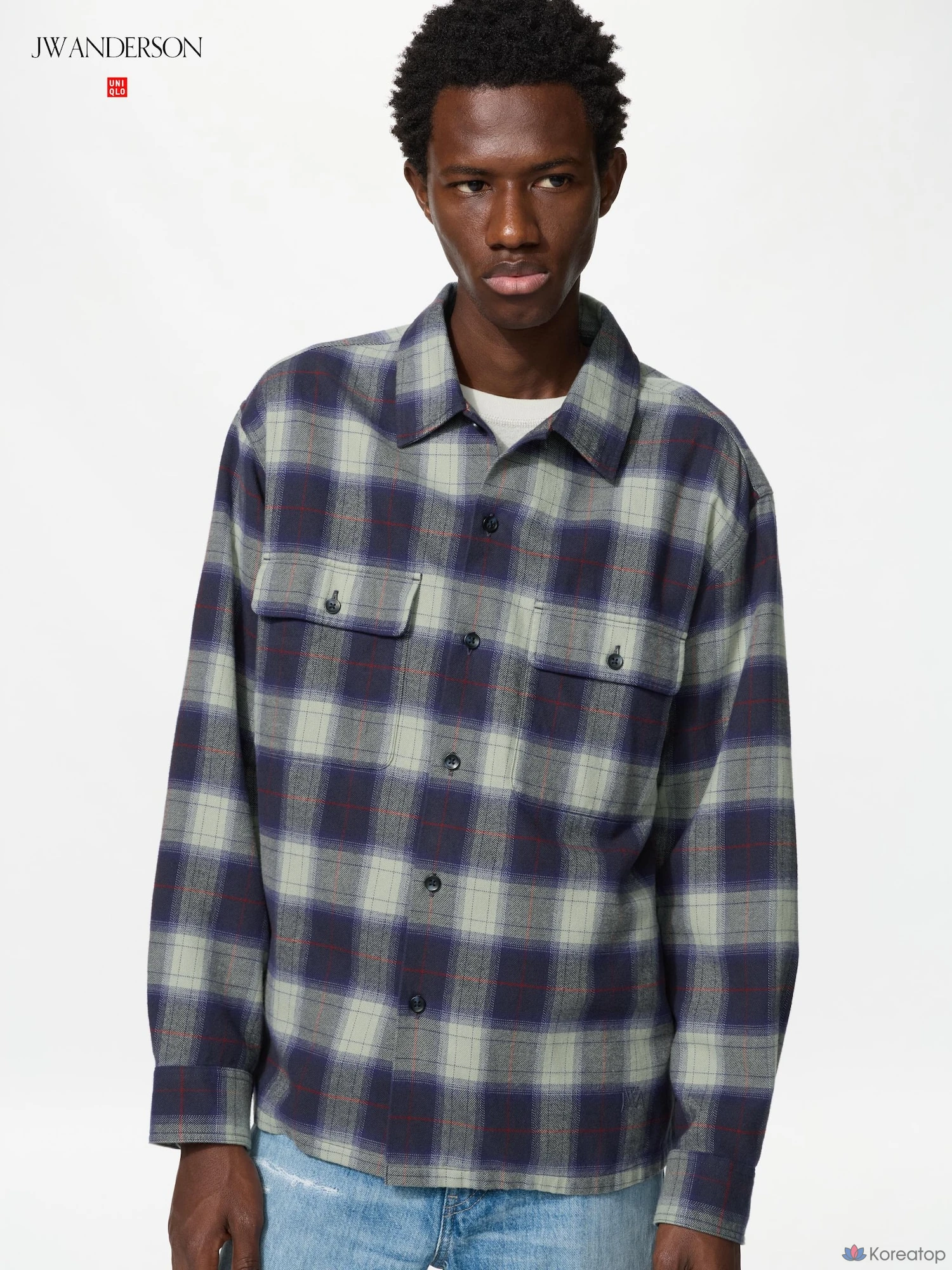 Фланелевая рубашка Uniqlo Flannel Shirt B