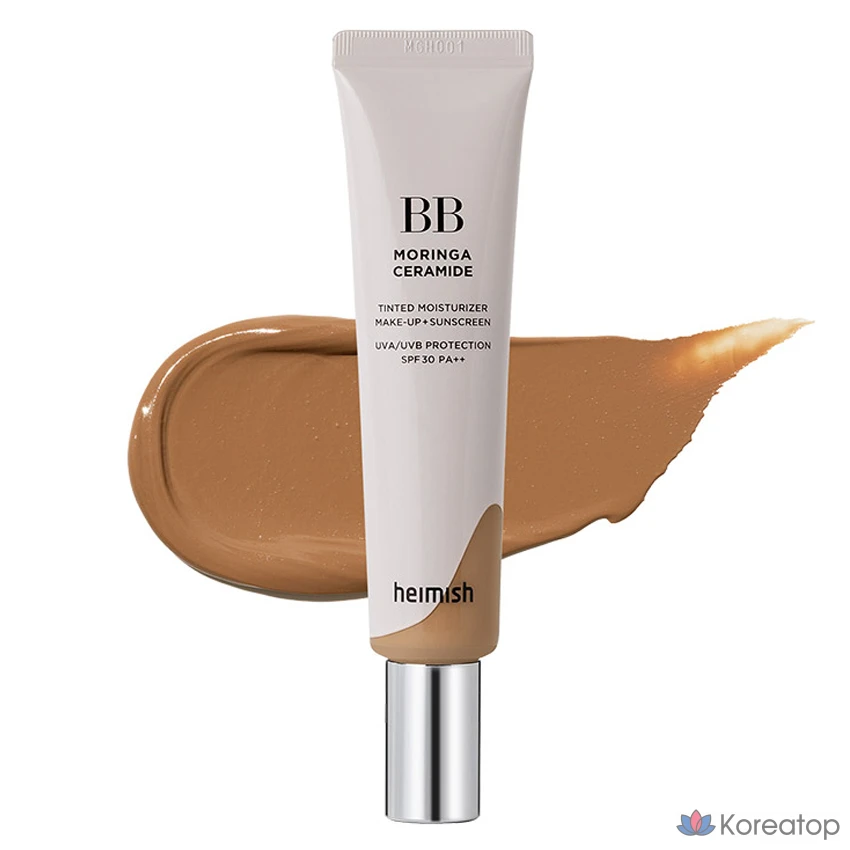 Heimish Moringa Ceramine BB Cream SPF30 PA++, оттенок 28, 30 мл, 1 шт.