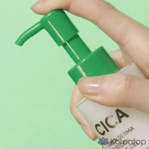 Отшелушивающий гель Nature Republic Green Derma Mild Cica, 155 г, 155 мл, 1 шт., фото 6