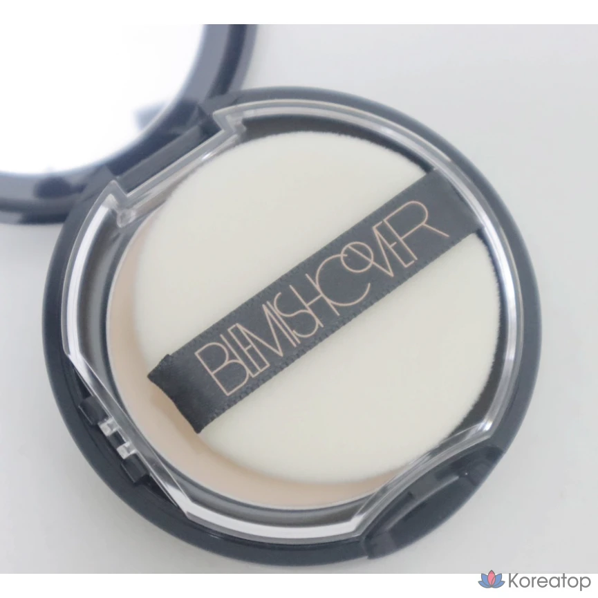 Hanskin Blemish Cover Blur Pore Cushion Pact тональный крем с матирующим эффектом, естественным осветляющим действием и стойким эффектом, 2 шт. Light Blur Pact, 1 шт., фото 3