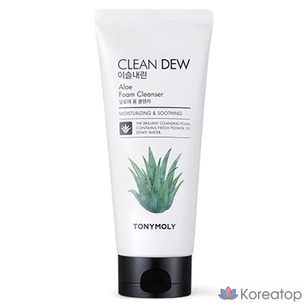 Пенка для умывания Tony Moly Dewy Aloe, 180 мл, 1 шт.