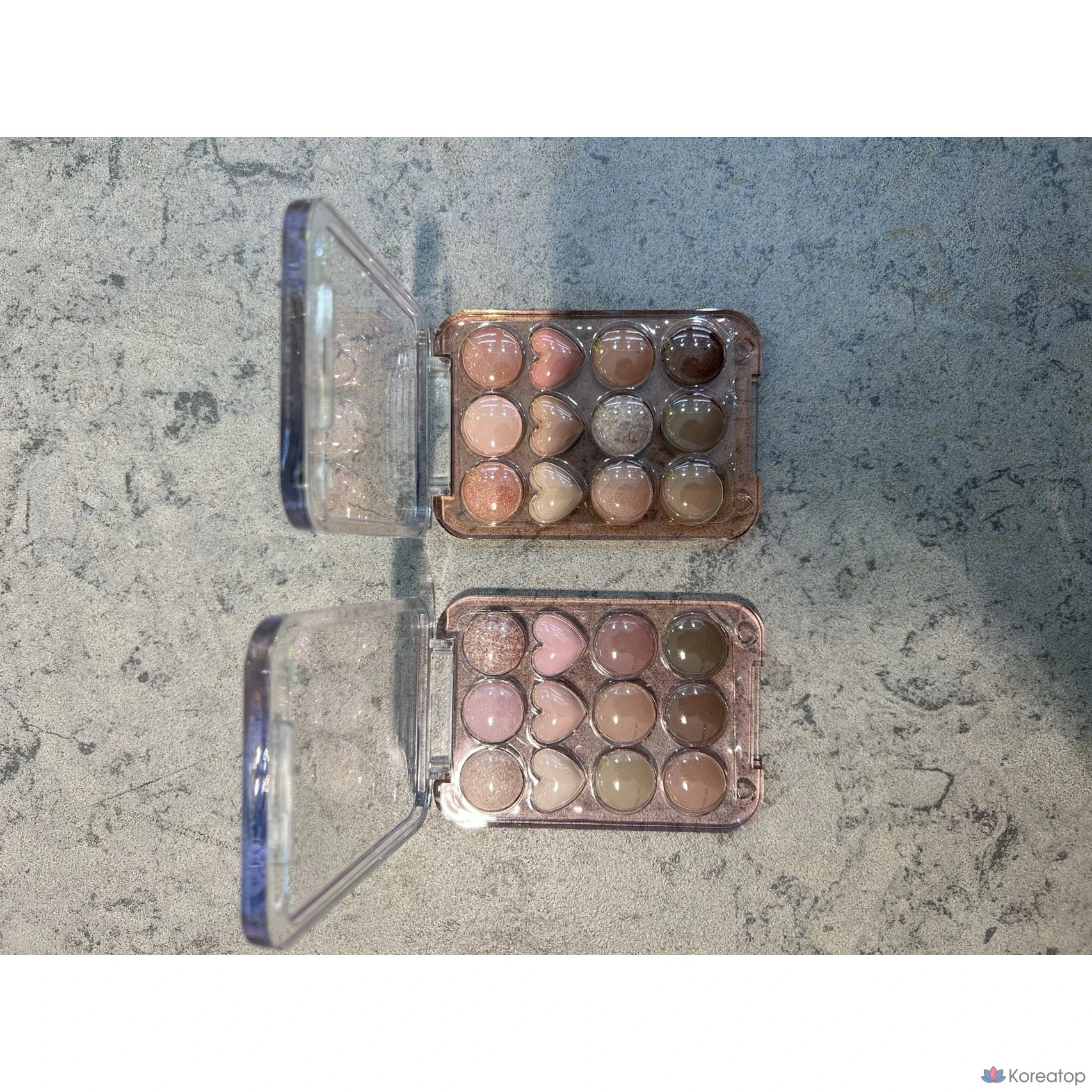 Палетка теней для век Colorgram Eye Real Eye Palette, 12 цветов, 2 цвета, 03 Pink Plus Lavender, 1 шт.