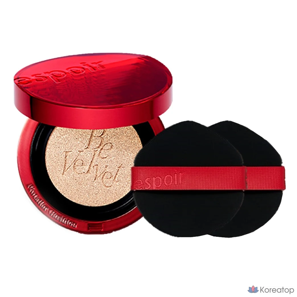Тональный крем-кушон Espoir Pro Tailor Be Velvet Cover Cushion Foundation New Class, 13 г, № 22, 1 шт.