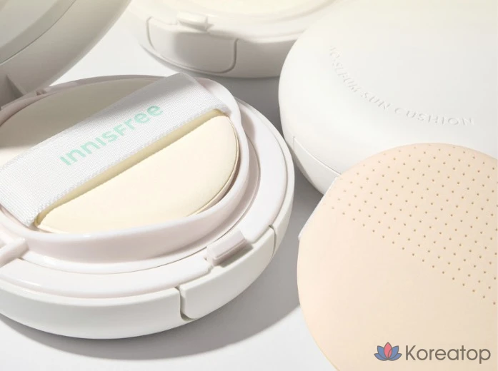 Солнцезащитный крем Innisfree No-Sebum Sun Cushion EX SPF50+ PA++++, 14 г, 1 шт.