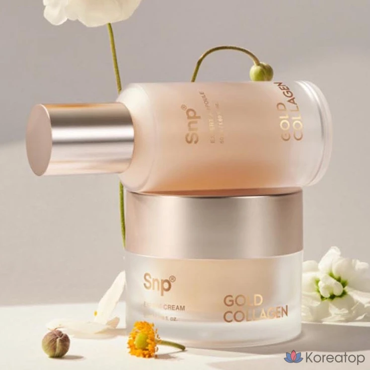 Ампула SNP Gold Collagen Expert, 50 мл, 1 шт.