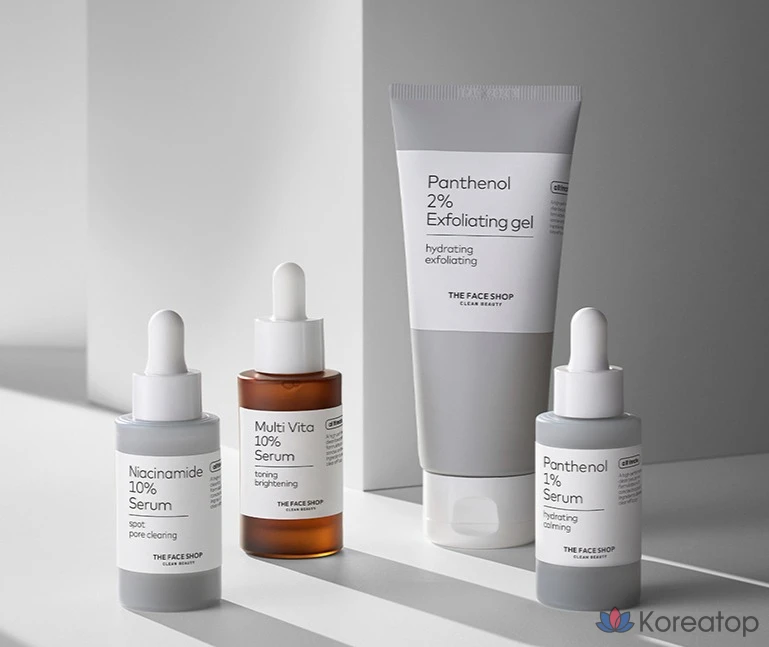 Увлажняющая и успокаивающая сыворотка The Face Shop Ultimate с пантенолом 1%, 1 шт., 30 мл