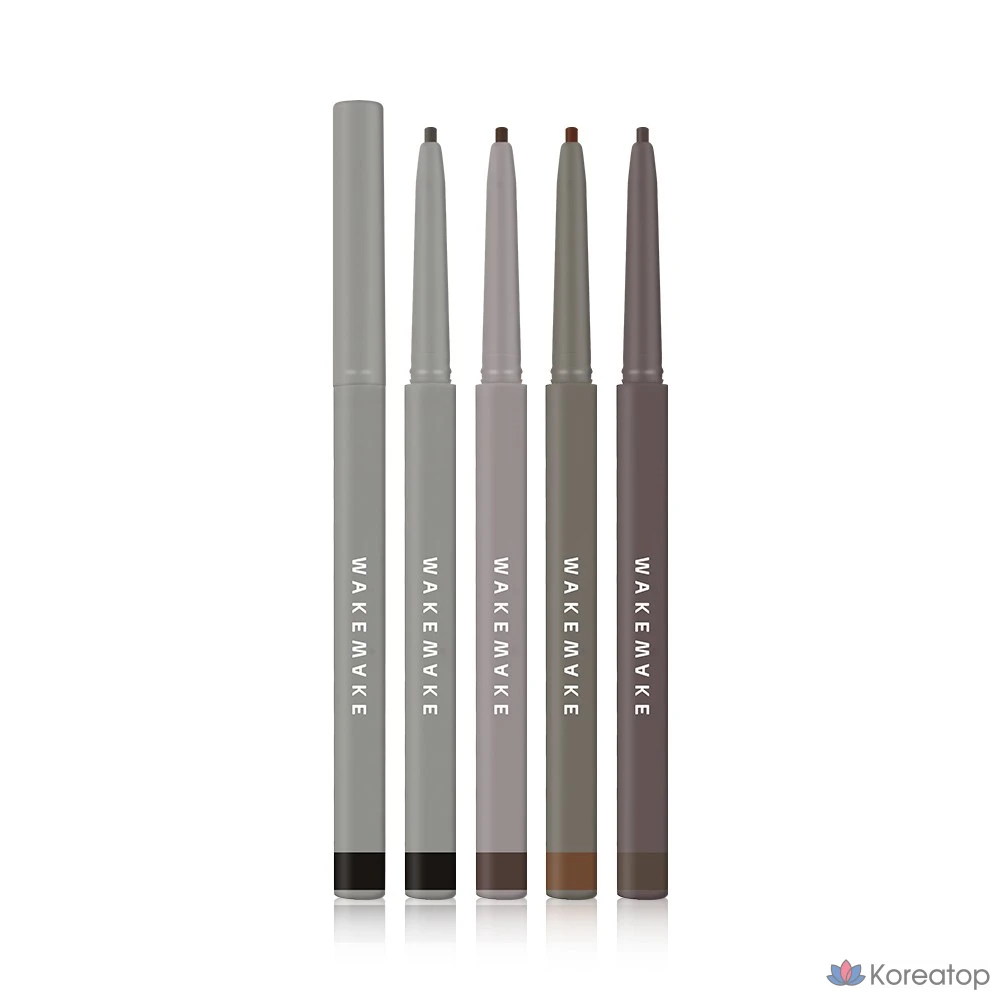 Подводка для глаз WAKEMAKE Real Ash Pencil Liner, № 6, оттенок Under Beige, 1 шт.