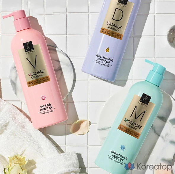 Шампунь Elastine 10X Damage с цветочным мускусом, 680 мл, 1 шт., фото 4