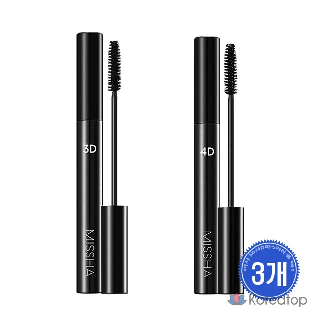 Тушь для ресниц Missha 4D, 7 г, 1 шт.