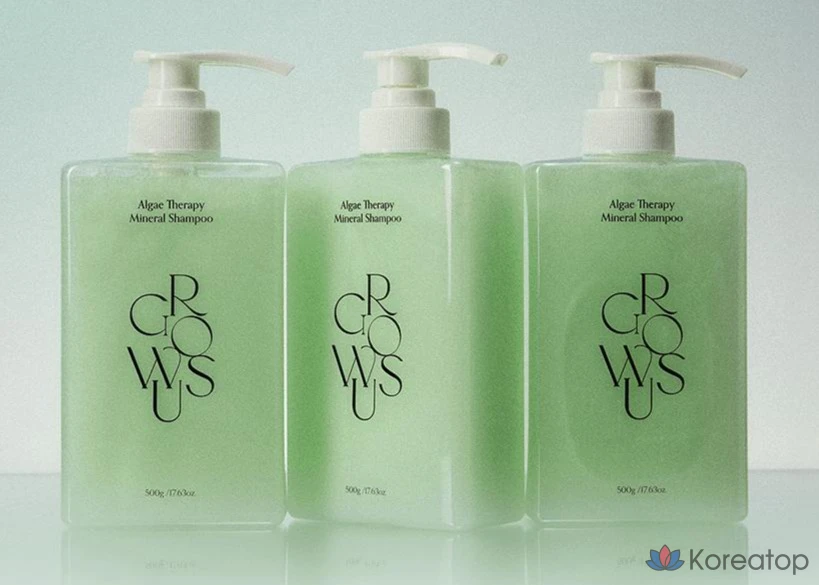 Минеральный шампунь GROWUS Algae Therapy, 500 г, 1 шт.