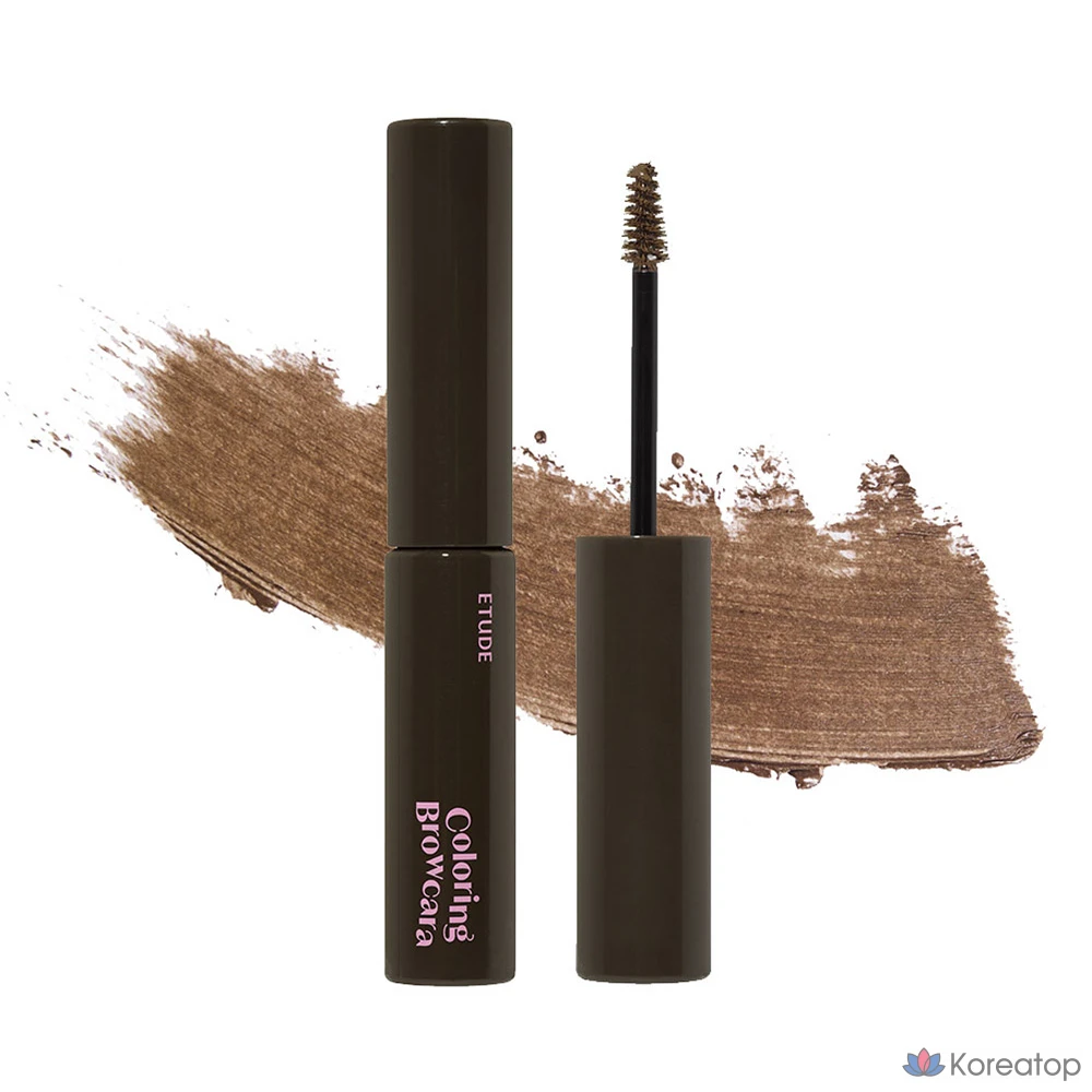 Etude House Drawing Eyes Coloring Browcara 6g, No. 1 Dark Brown, 1 шт.