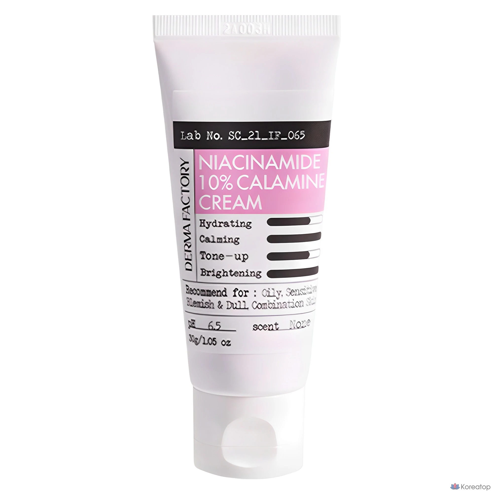 Крем Derma Factory с ниацинамидом 10% и каламином, 30 г, 1 шт.