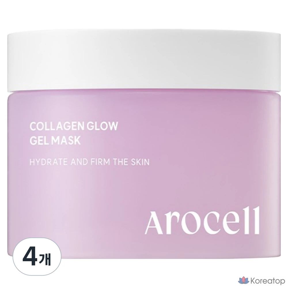 Гелевая маска Arocell Collagen Glow, 4 шт., 1 упаковка