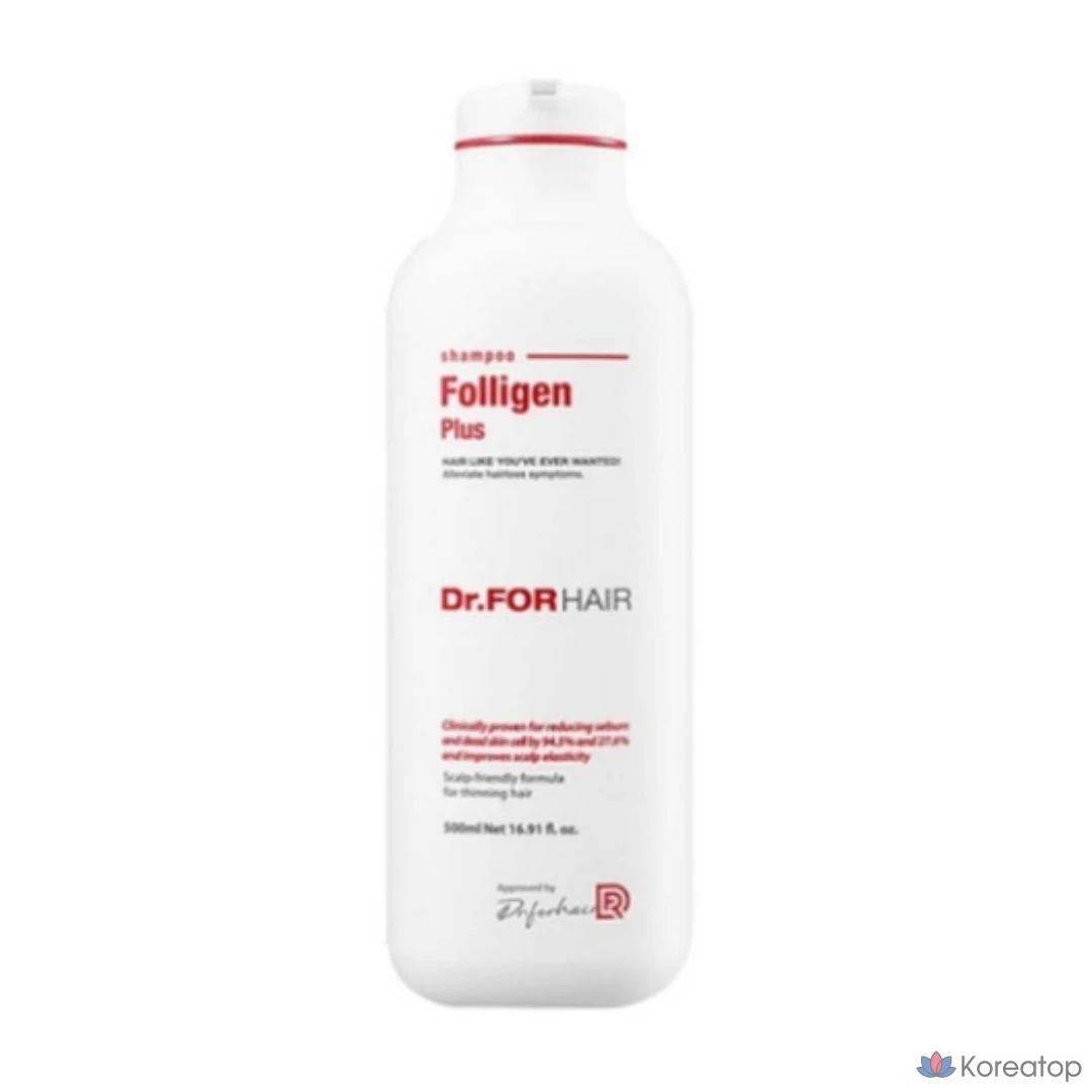 Функциональный шампунь Dr. For Hair Foligen Bio-3 с ароматом свежих трав, 750 мл, 1 шт.