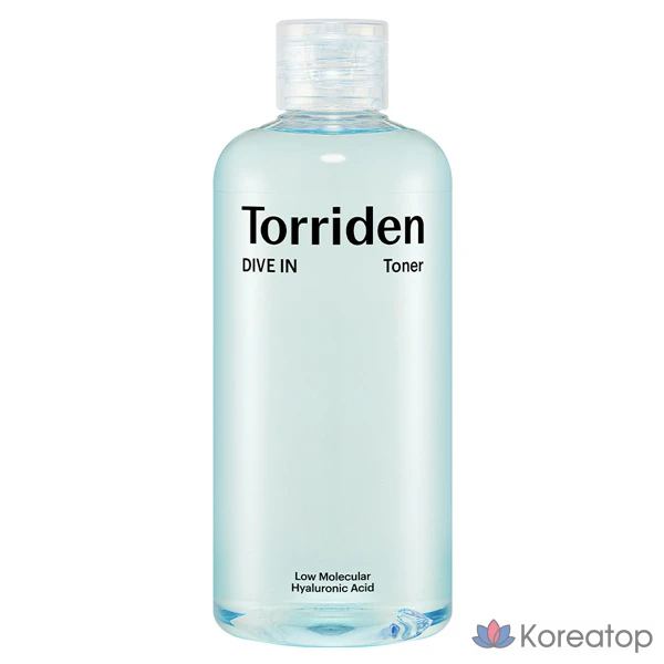 Тоник Torriden Dive-in с низкомолекулярной гиалуроновой кислотой, 300 мл, 1 шт.