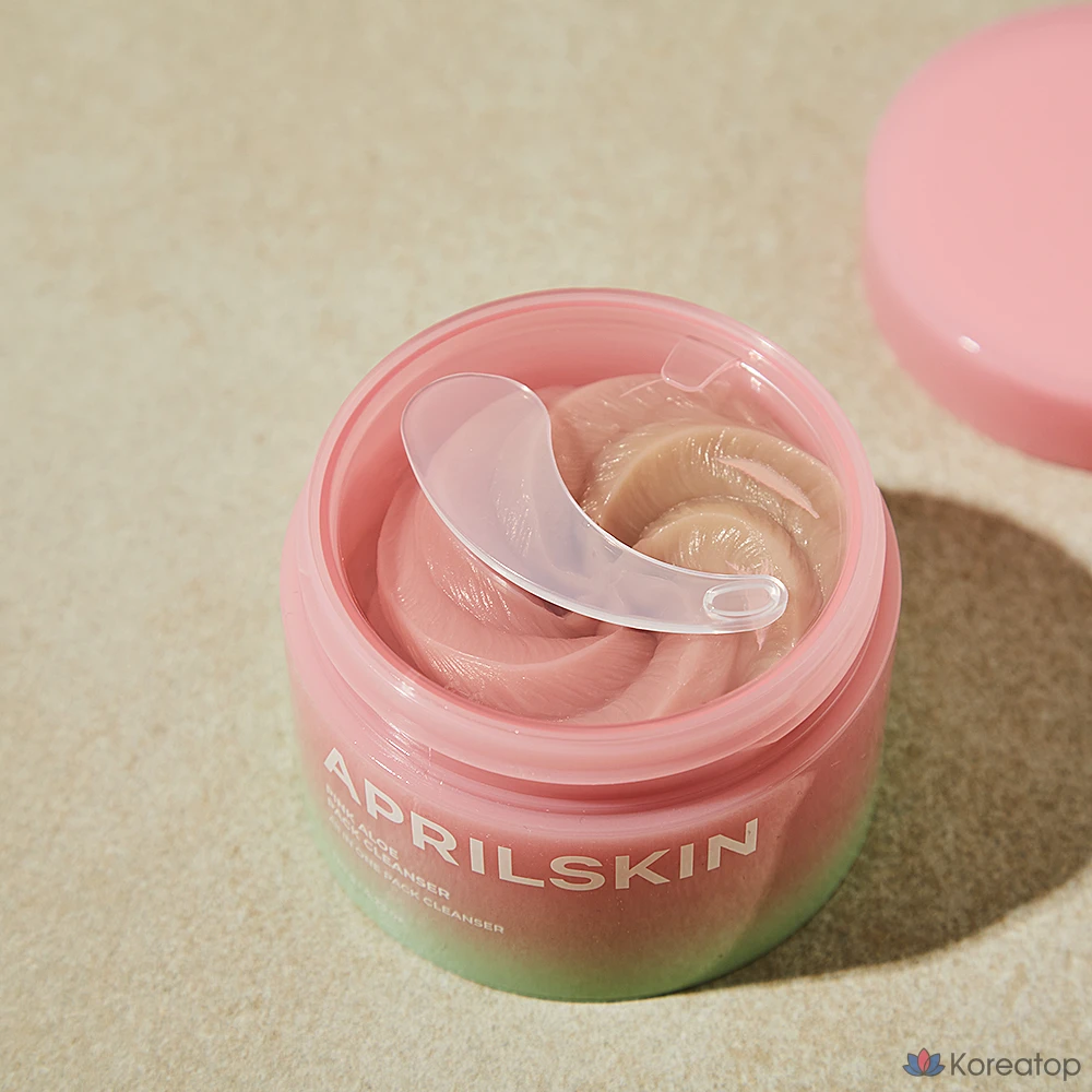 Очищающая маска April Skin Pink Aloe Pack, 1 шт., 120 г