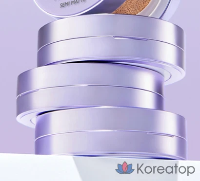 Тональный крем Missha Layering Fit Cushion Foundation Semi Matte, 14 г, № 21 Fair, 1 шт., фото 4