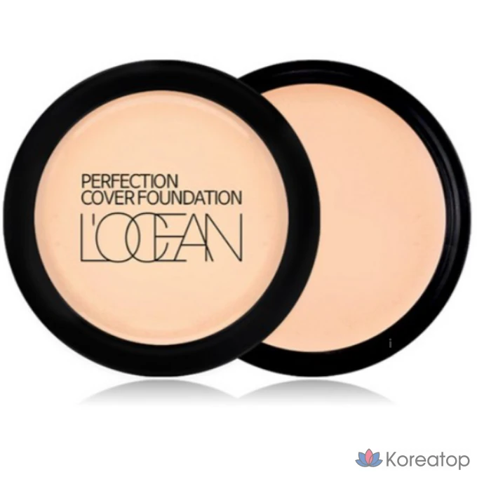Тональный крем L'OCEAN Cover Foundation, оттенок Shining Beige (№ 11), 1 шт.