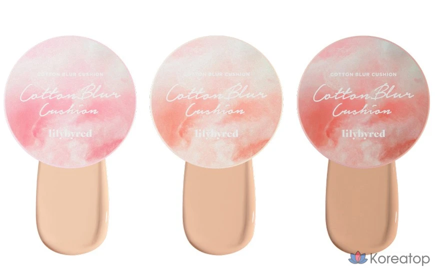 Тональный крем-кушон Lilybyred Cotton Blur, 15 г, № 19, чистый хлопок, 1 шт., фото 6