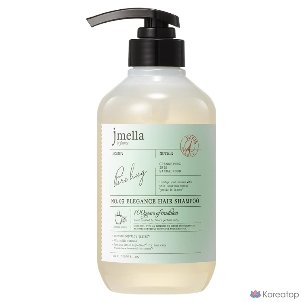 Шампунь для волос Jmella Elegance Pure Hug, Франция, 1 шт., 500 мл.